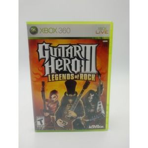 Guitar Hero 3 Legends of Rock Game Xbox 360